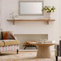 MacKenzie-Childs Sterling Check Mug* Drinkware & Bar