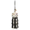 MacKenzie-Childs Sterling Check Tassel* Room Accents