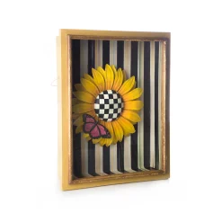 MacKenzie-Childs Sunflower Shadow Box* Room Accents