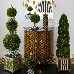MacKenzie-Childs Swirl Topiary* Greenery & Florals