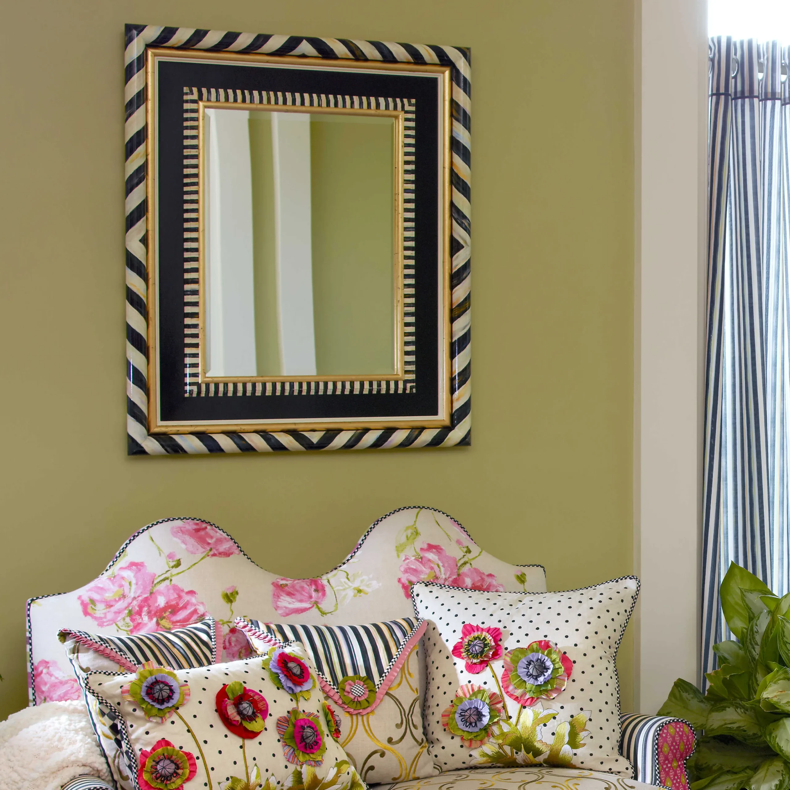 MacKenzie-Childs Tango Mirror* Room Accents