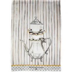 MacKenzie-Childs Tea Pot Dish Towel* Kitchen & Table Linens