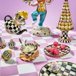 MacKenzie-Childs Teacup Bunny* Room Accents