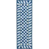 MacKenzie-Childs Truly Royal Check Rug - 2'6" X 8' Runner* Rugs
