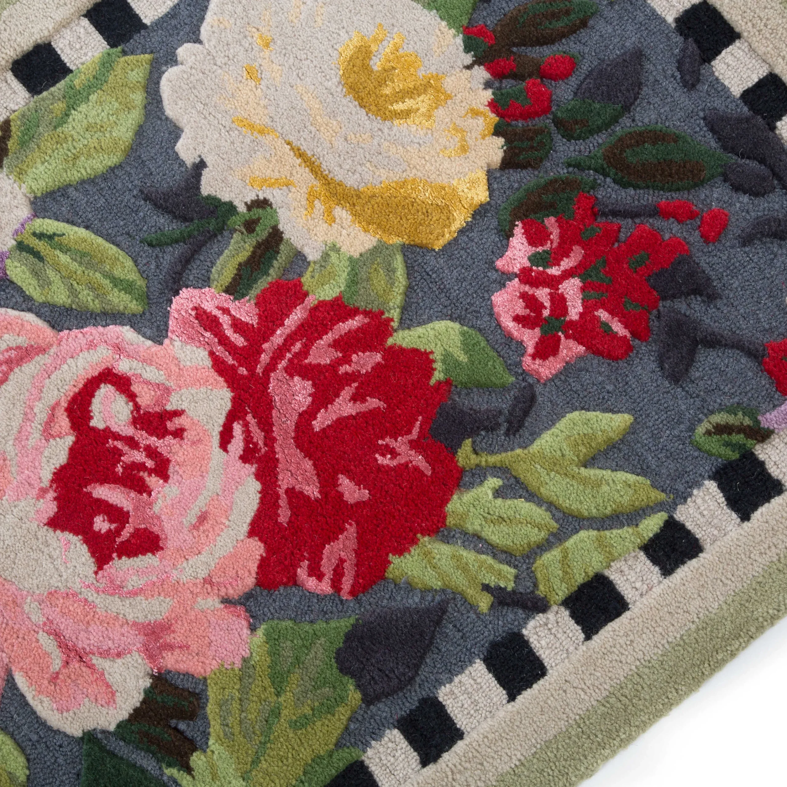 MacKenzie-Childs Tudor Rose Rug - 2'3" X 3'9"* Rugs