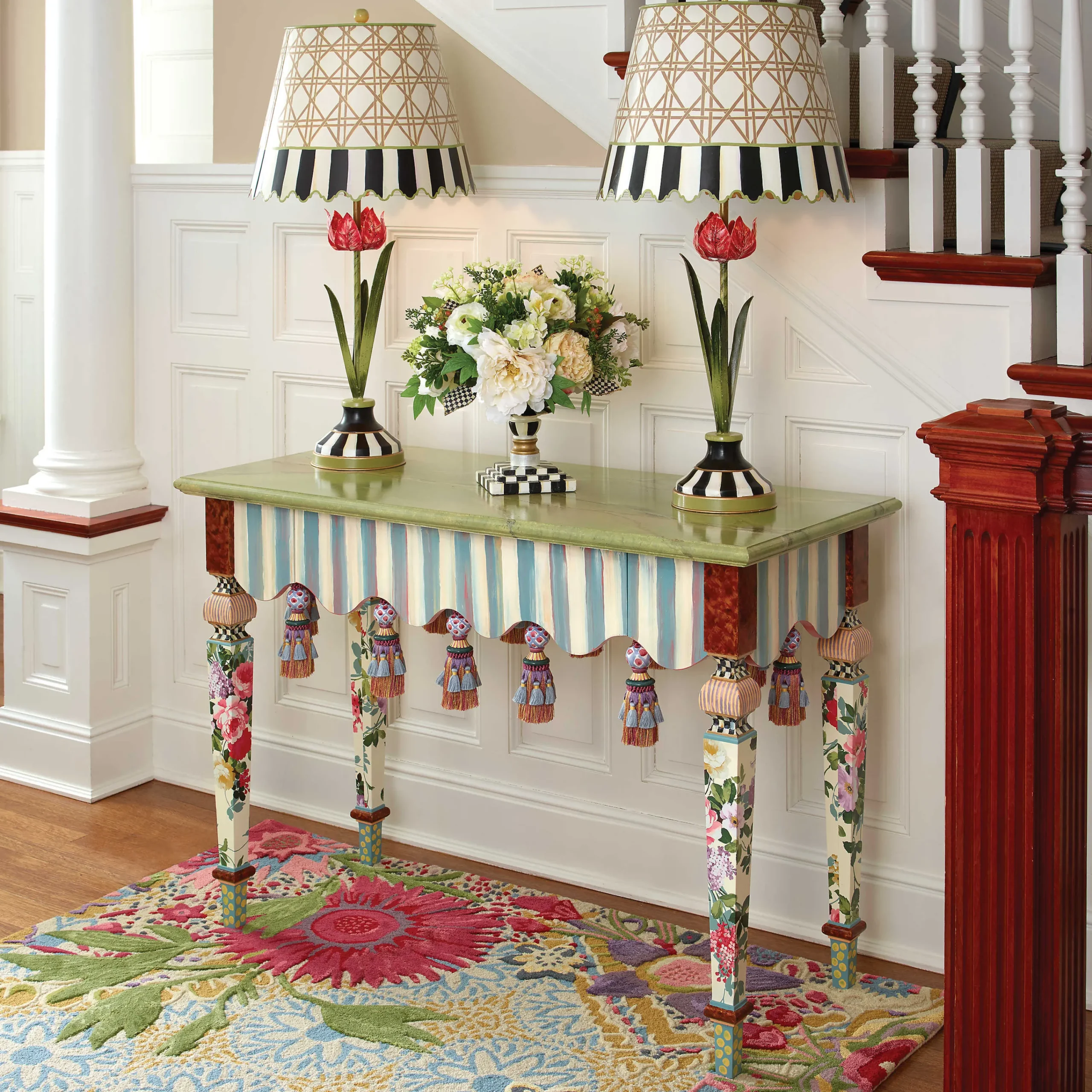 MacKenzie-Childs Tulip Table Lamp* Room Accents