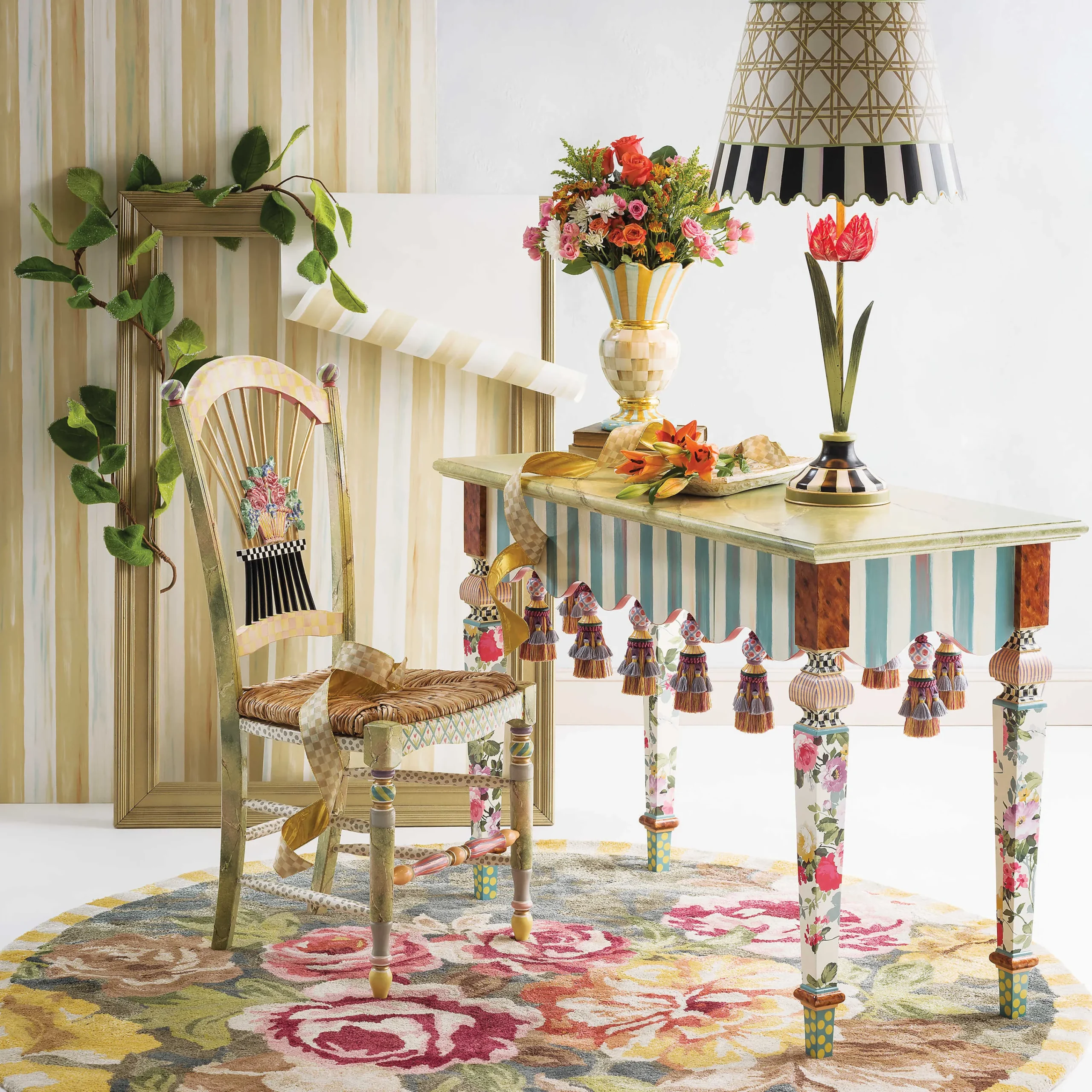 MacKenzie-Childs Tulip Table Lamp* Room Accents