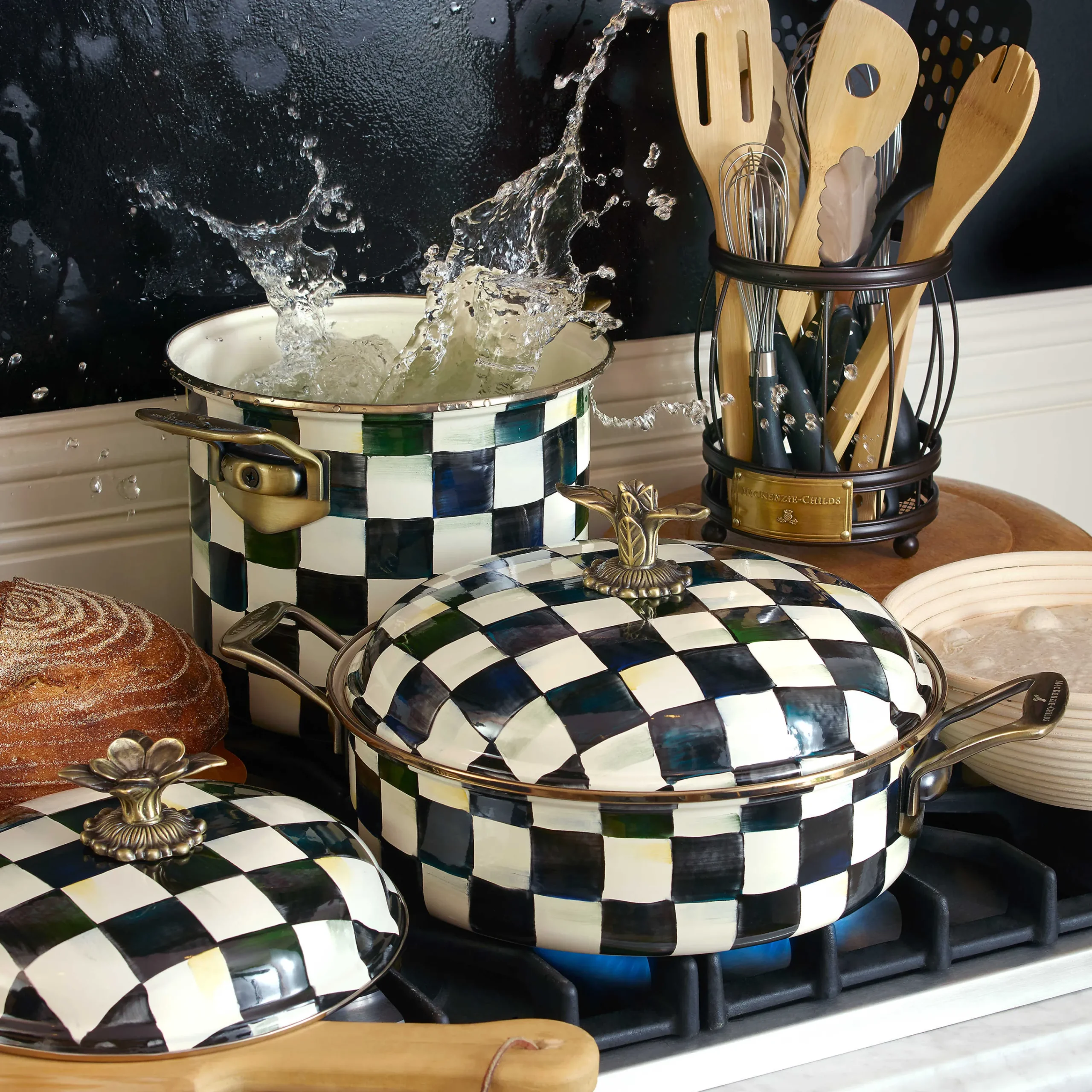 MacKenzie-Childs Utensil Caddy* Kitchen Storage & Organization