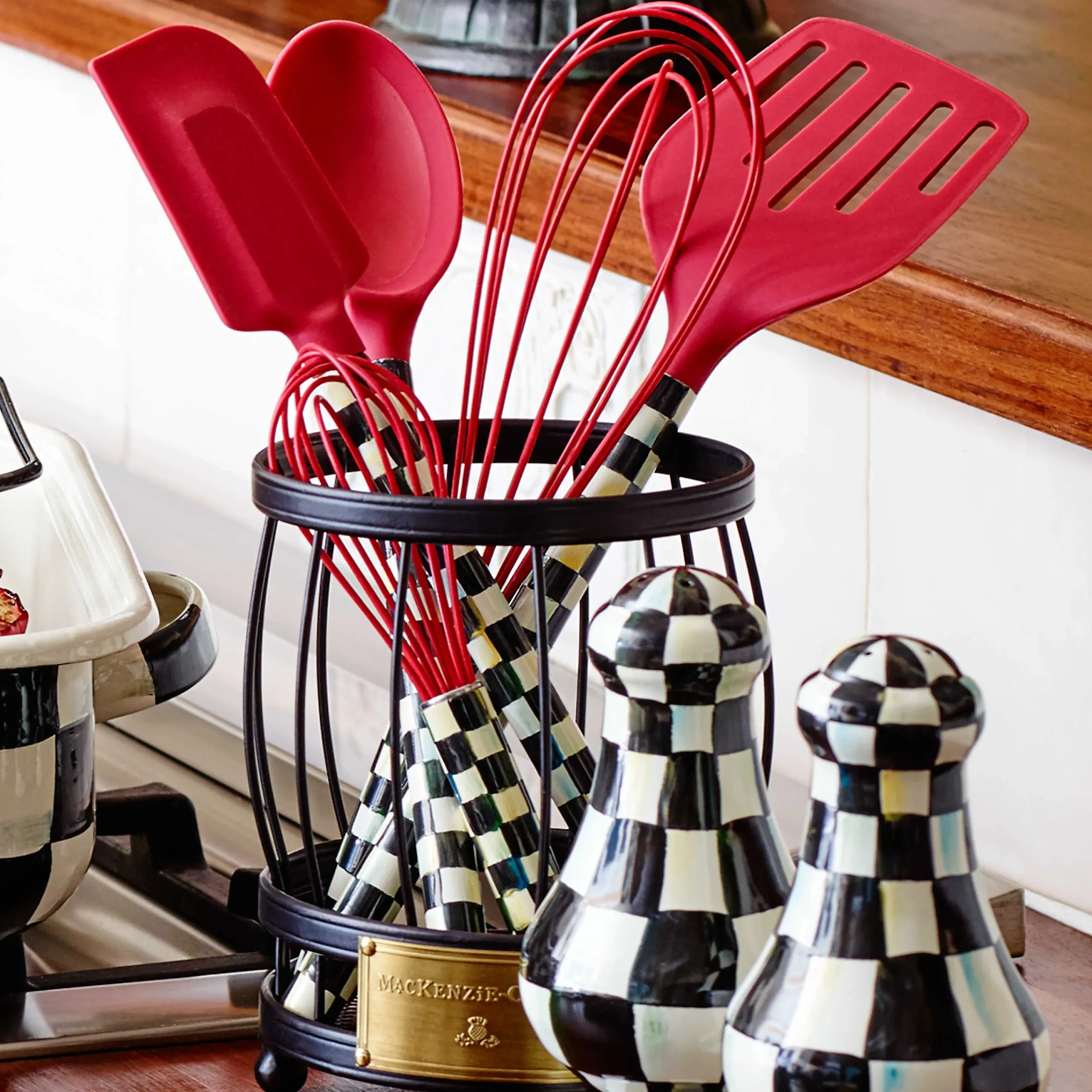 MacKenzie-Childs Utensil Caddy* Kitchen Storage & Organization