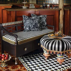 MacKenzie-Childs Vendage Bench* Storage Furniture