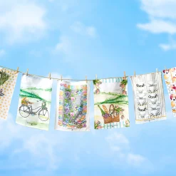 MacKenzie-Childs Vino Alfresco Dish Towel* Kitchen & Table Linens