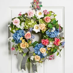 MacKenzie-Childs Wallflower Wreath Hanger* Entryway & Porch