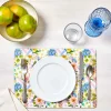 MacKenzie-Childs Wildflowers Cork Back Placemats - Set Of 4* Table Accessories