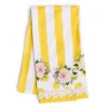 MacKenzie-Childs Wildflowers Dish Towel - Yellow* Kitchen & Table Linens