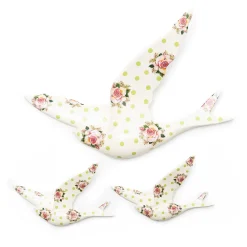 MacKenzie-Childs Wildflowers Swallowtail Wall Decor - Green* Room Accents