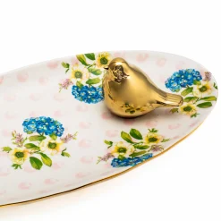 MacKenzie-Childs Wildflowers Trinket Tray* Room Accents