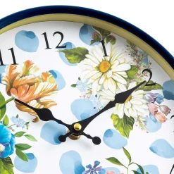 MacKenzie-Childs Wildflowers Wall Clock* Room Accents