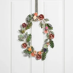 MacKenzie-Childs Wildflowers Wreath - Oval* Entryway & Porch