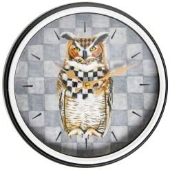 MacKenzie-Childs Woodland Owl Wall Clock* Room Accents