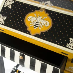 MacKenzie-Childs Worker Bee Writing Desk* Storage Furniture
