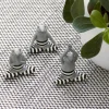MacKenzie-Childs Yoga Frogs - Set Of 3* Garden Accessories