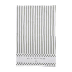 MacKenzie-Childs Zig Zag Dish Towels - Sterling - Set Of 3* Kitchen & Table Linens