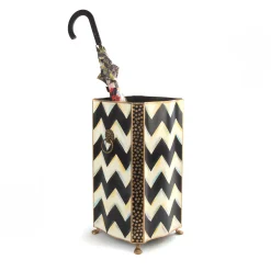 MacKenzie-Childs Zig Zag Umbrella Stand* Room Accents